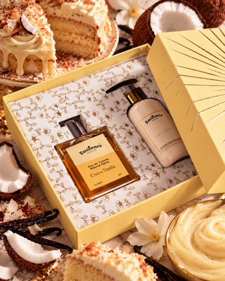 Combo Cocco & Vaniglia – Profumo + Crema Corpo (200 ml+ 250 ml)